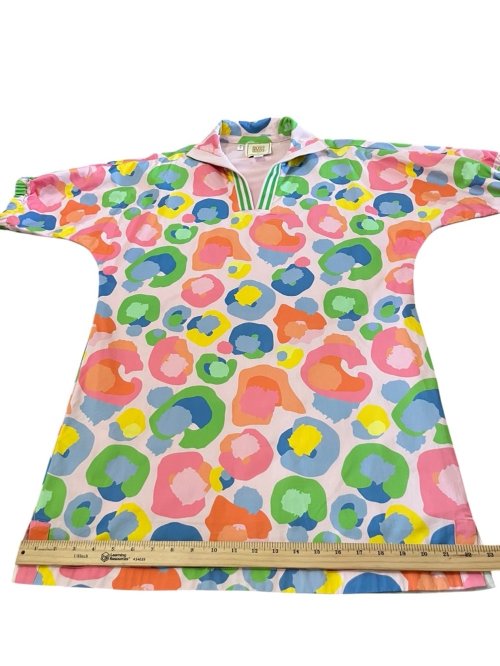 Emily McCarthy Poppy Dress in Multi Spot Cheetah Size Small - Picture 11 of 13